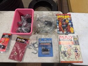 Mixed Lot Magazines, Tools, Containers
