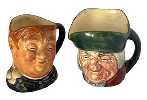 LLR - Two Petite Vintage Royal Doulton Character Mugs