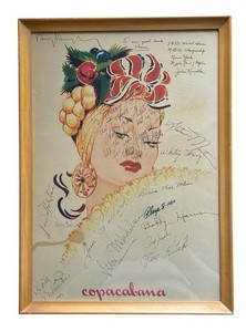 LLR - Vintage Signed Copacabana Print by Whitey Ford