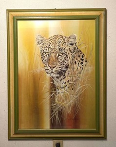 LLM - The Hunted  Leopard Print by Phil Prentice