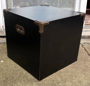 LLR - Vintage Black Accent Table