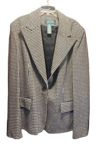 LLM - New Ralph Lauren Houndstooth Womens Blazer Size 16