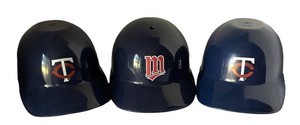LLR - Trio of Vintage Minnesota Twins Baseball Helmets