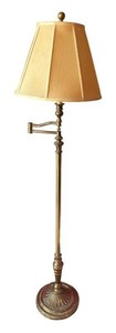 LLR - Vintage Brass Floor Lamp