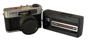 LLR - Vintage Kodak Tele-Instamatic 608 and Yukon YN 500 Cameras