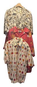 LLM - Trio of Hawaiian Shirts by Tommy Bahama & Johnny Cotton Size M