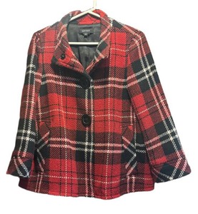 LLM - - Karen Kane Womens Plaid Jacket Size M