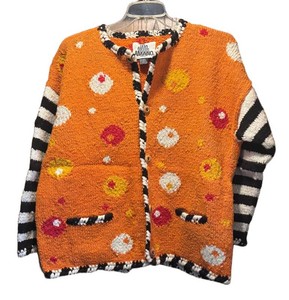 LLSC - Vintage Amano Floral Knit Cardigan Sweare