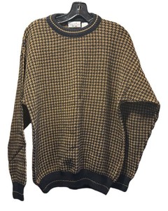 LLSC - Vintage Giorgio Di Firenze Houndstooth Sweater Size M