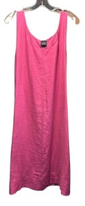 LLSC - New Eileen Fisher Pink Sleeveless Dress Size XL