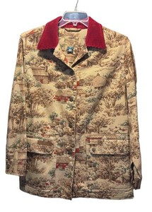 CR1 - Vintage Ralph Lauren Corduroy Collared Jacket Size 1X