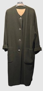 CR1 - Vintage Mark Shale Nobilana Cashgora Coat Size 42