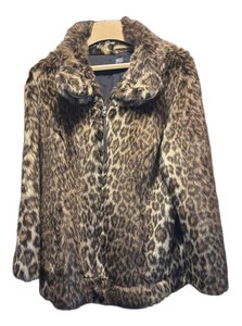 CR1 - Vintage Nils Sportswear Faux Fur Coat Size L