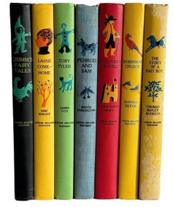 Vintage Childrens Books - Junior Deluxe Editions (Lot of 7)
