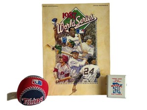Vintage Baseball Memorabilia - Minnesota Twins Mixed Lot