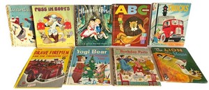 Vintage Childrens Books - Little Golden Books & Storybooks (Lot of 9)