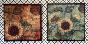K - Sunflower Wall Art - Walmart Canvas Pair