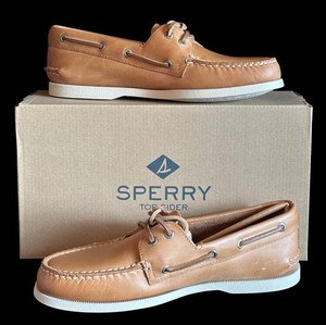 DR - Boat Shoes - New Sperry Top-Siders AO Oatmeal Size 9.5 M
