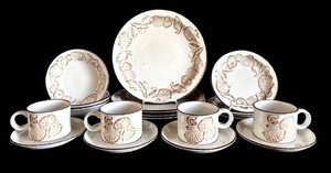 DR - Vintage Stonehenge Seascape Tableware Set - Midwinter (Lot of 18)