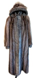 MB - Womens Fur Coat - Ribnick Furs Full-Length Hooded