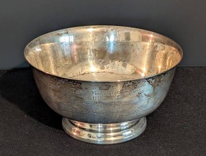 K - Vintage Sterling Silver Bowl - Wallace B406 1965 All-Star Game