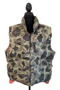 MB - Womens Vest - the Company Store Reversible Camouflage Puffer