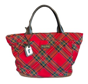 MB - Tote Bag - Dooney & Bourke Tartan Victoria Tote Bag