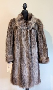 MB - Fur Jacket - Ribnick Natural Raccoon