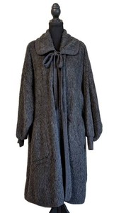 MB - Wool Swing Coat - Escada Womens New Grey Wool Size Large