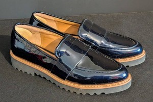 MB - Womens Loafers - New Halogen Patent Finish Size 5.5