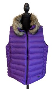 MB - Womens Puffer Vest - Ralph Lauren Active Purple 2X