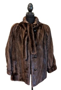 MB - Vintage Womens Fur Coat - Roy H. Borkman, Size ML