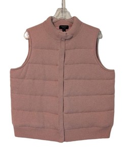 MB - Womens Cashmere Vest - Charter Club XL Pink