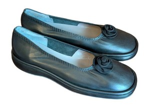 B2 - Womens Black Flats - Jean-Paul Barriol Size 38