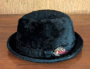 MB - Vintage Mens Fur Hat - Cavanagh Size 7 38
