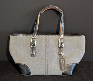 MB - Vintage Coach Hampton Mini Market Tote