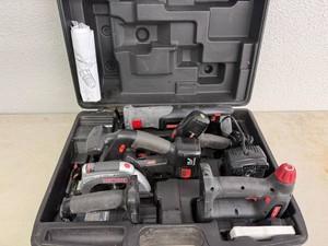 Craftsman 5 Tool 19.2 Volt Cordless Tool Kit with Charger & 2 Batteries