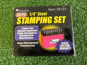36 Pc 14 Stamping Set