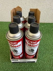 6 Full Cans CRC Brakleen Brake Part Cleaner
