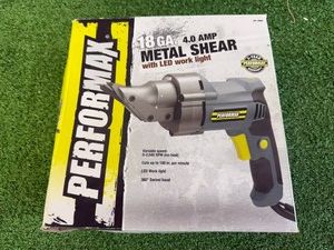 Performax 18 Ga Metal Shear 4 amp