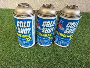 3 Cans Gunk Cold Shot R12 Refrigerant