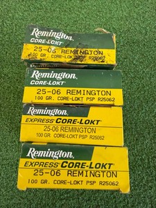 2 Boxes 25-06 Remington 100 Gr