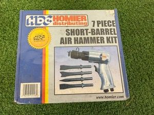 7 Piece Short-Barrel Air Hammer Kit