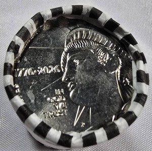 2026-P Semiquincentennial $10 Half Dollar Roll  17762026 Liberty Design