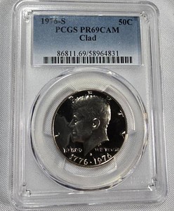 1976-S Kennedy Bicentennial Half Dollar  PCGS PR69CAM  Clad Proof