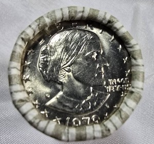 1979-D Susan B. Anthony Dollar Roll  25 Uncirculated Coins  Original $25 Bank Roll
