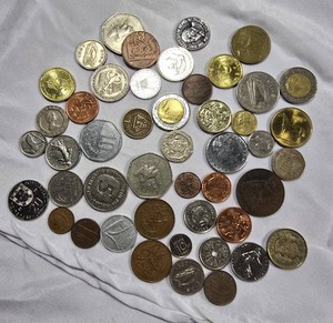 International Coin Collection  Mixed Countries, Dates & Denominations