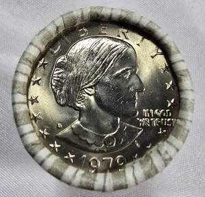 1979-D Susan B. Anthony Dollar $25 Roll | 25 Coins | Uncirculated Designation