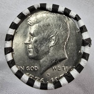17761976 Kennedy Bicentennial Half Dollar Roll  $10 Face Value  20 Coins