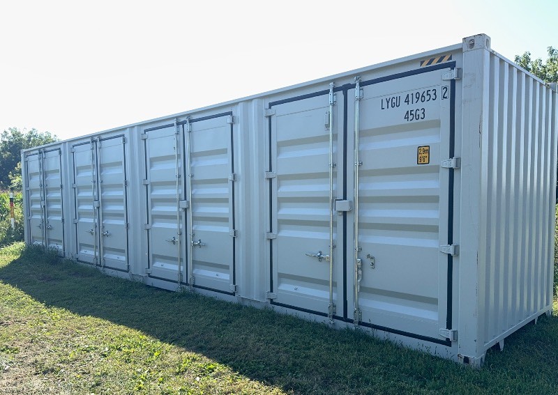 LYGU4196532  Sea Container with 4 Side Doors, 40HC, Single Trip